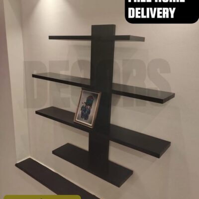 JR WALL SHELF- BLACK