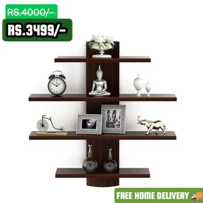 JR WALL SHELF brown