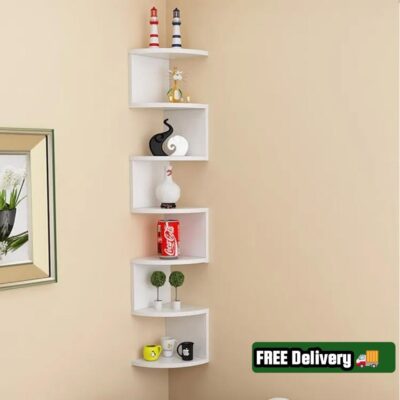 Corner shelf Extra Large White color