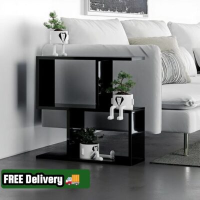 Tiyra side table black