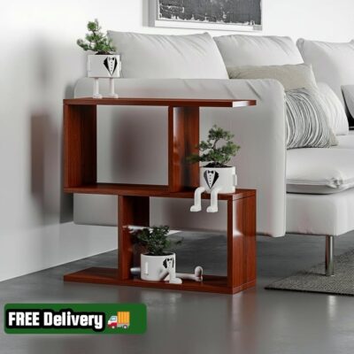 Tiyra side table brown