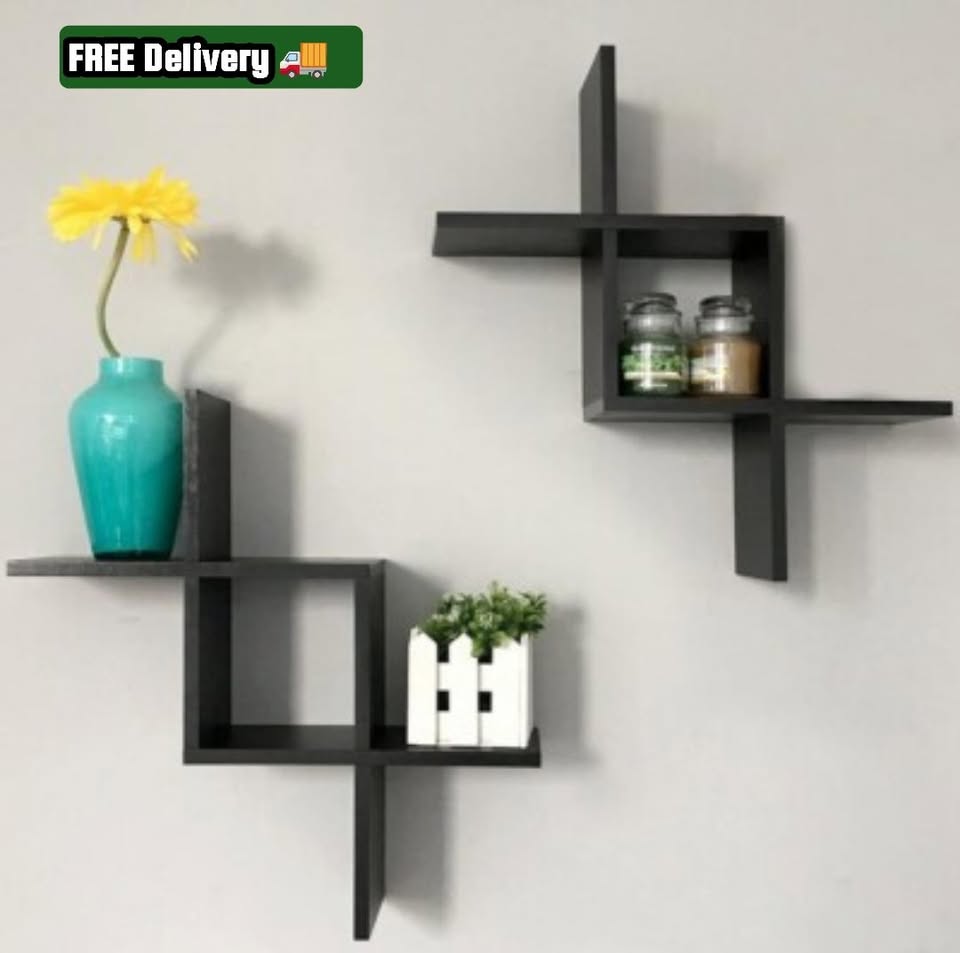 Cross Shelves (set of 2)